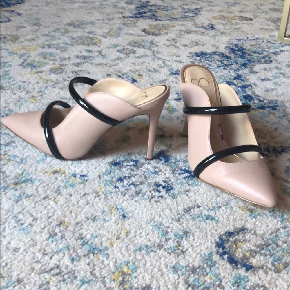 Jessica Simpson Backless Pumps size 8 1/2